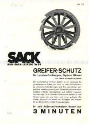Greiferschutz für Schlepper