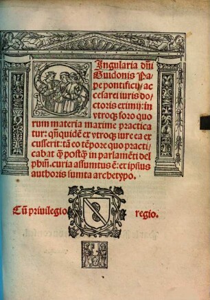Singularia : ... in utroq[ue] foro quorum materia maxime practicatur ...