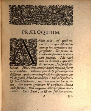 Dissertatio nova De pacto inter Deum Patrem et Filium, a Ludovico Molina conficto ...