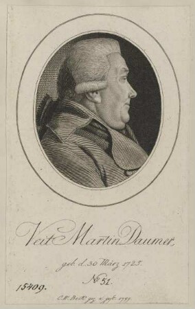 Bildnis des Veit Martin Daumer