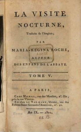 La visite nocturne, 5