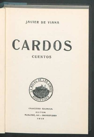 Cardos : cuentos