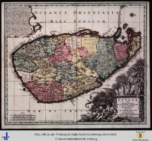 Ceylon olim Taprobana.