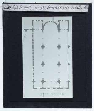 Resafa, Basilika A : Grundriss