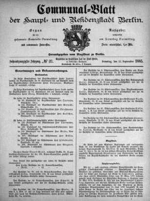 1885,37: No. 37, 13. September 1885
