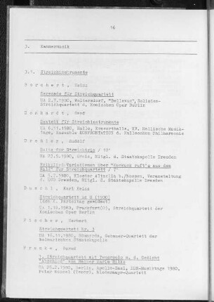 3. Kammermusik