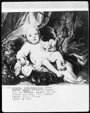 Friedrich August 3. von Sachsen, genannt der Gerechte, als Kind