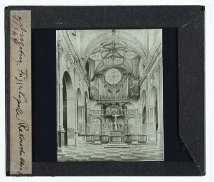 Augsburg, St. Anna, Fuggerkapelle : Perspektive, Rekonstruktion