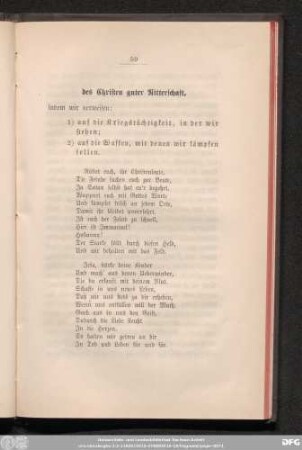 des Christen guter Ritterschaft,