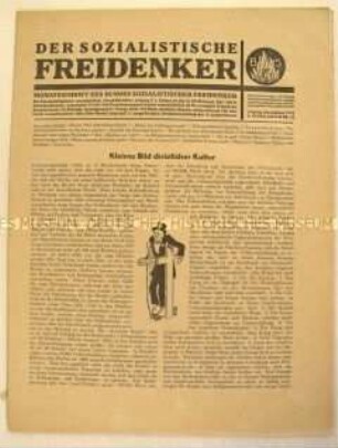 Monatszeitschrift des Bundes sozialistischer Freidenker