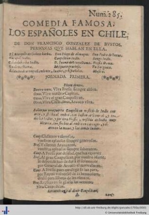 Los Españoles En Chile