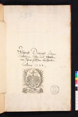 Roth-Scholtz, Friedrich / Exlibris / Wappen