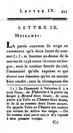 IX. Sommité de la Mortine.? Spectacle du lever et du coucher du soleil.? Des chamois. Aventures.