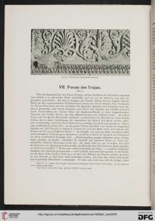 VII: Forum des Trajan