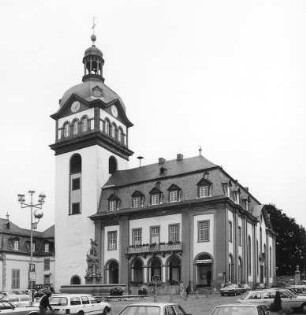Ev. Schloss- u. Stadtkirche/Rathaus; Weilburg, Marktplatz, Marktplatz 3a