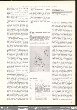 exakte versuche im bereich der kunst : Dokumente zu pädagogischem Programm und zu pädagogischer Praxis