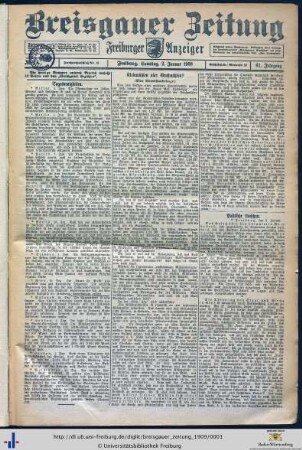 Nr. 1-25 (Januar 1909)