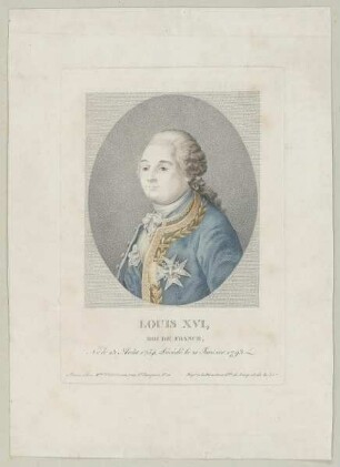 Bildnis des Louis XVI.