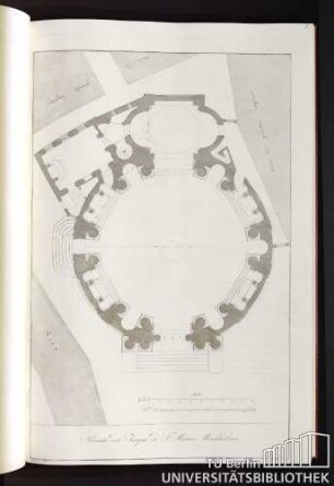 Pianta del Tempio di S.ta Maria Maddalena
