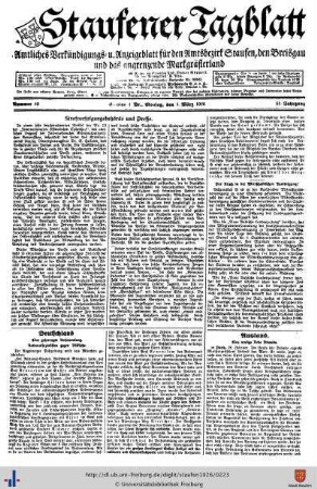 März 1926
