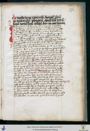 [10r - 17v] Conrad von Zabern: De modo bene cantandi choralem cantum.