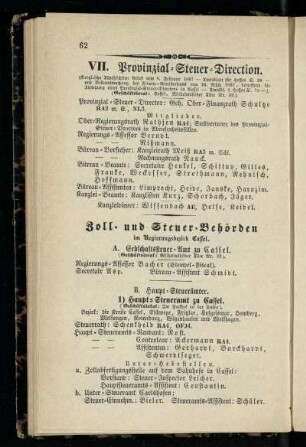 Provinzial-Steuer-Direction