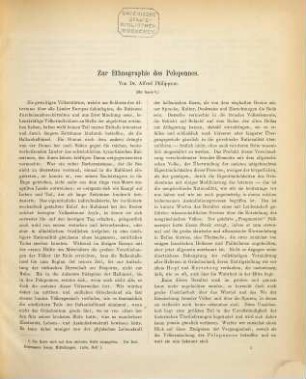 Dr. A. Petermann's Mitteilungen aus Justus Perthes' Geographischer Anstalt, 36. 1890