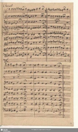 Choral: [Sei Lob und Ehr' dem höchsten Gut]