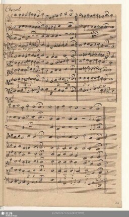 Choral: [Sei Lob und Ehr' dem höchsten Gut]