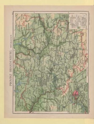 Provinz Brandenburg. Physikalisch, Berlin und Umgegend