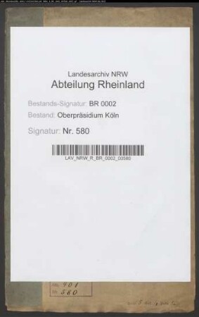 Teilung der Gemarken-Waldungen