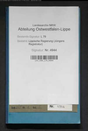 Eintragung der Kriegsgefallenen (Allgemeines)