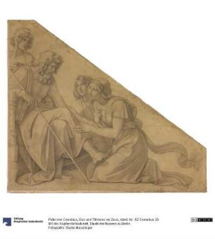 Eos und Tithonos vor Zeus