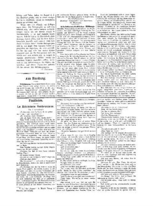 Feuilleton : La Biblioteca Ambrosiana