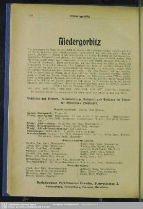 Niedergorbitz