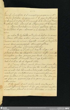 [Faszikel 36: Dekorationsvorschlag anlässlich eines Festes der Prinzessin Maria Josepha (1731-1767) für den Dauphin Ludwig von Frankreich (1729-1765)]