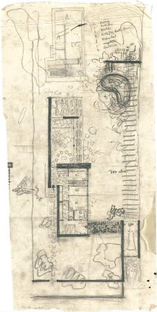 Schneider - Esleben, Paul; Haan - Gruiten (bei Düsseldorf), Parkstraße 12b; Haus Riedel - Grundriss