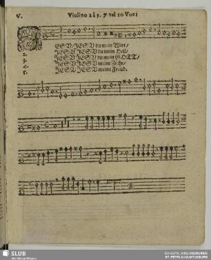 V. Jesu du mein Hirt