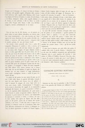 1: Cavagni contro fontana : a proposito della reggia di Napoli