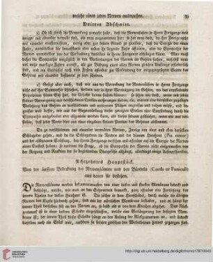Achtzehntes Hauptstück: Von der äussern Bedeckung der Nervenstämme [...]