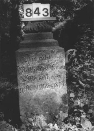 Grabstein 843