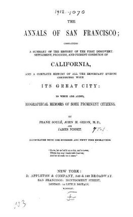 The Annals of San Francisco ...