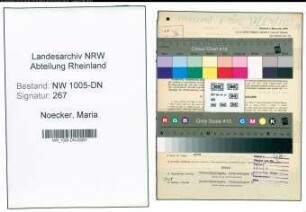 Entnazifizierung Maria Noecker , geb. 28.09.1903 (Angestellte)