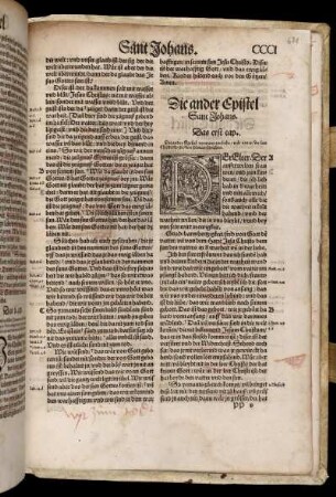 Die ander Epistel Sant Johans