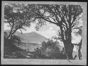 Mill Valley. Mt. Tamalpais From Mill Valley, Cal.