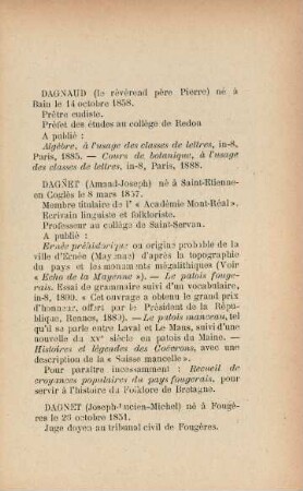 Dagnaud (le révérend père Pierre) - Dyèvre (Pol-Marie)