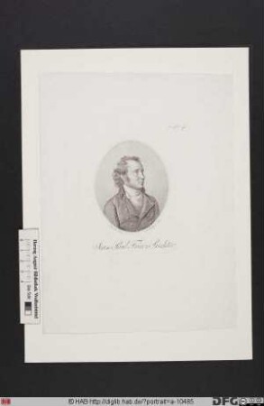 Bildnis Jean Paul (eig. Johann Paul Friedrich Richter)