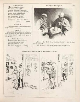 "Ein echter Griesgram" "Wenn Zwei sich streiten, freut sich der Dritte"