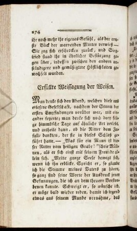 Erfüllte Weissagung der Weisen