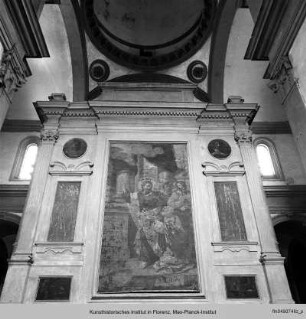 Hochaltar der Madonna delle Lacrime : Rückseite des Hochaltars